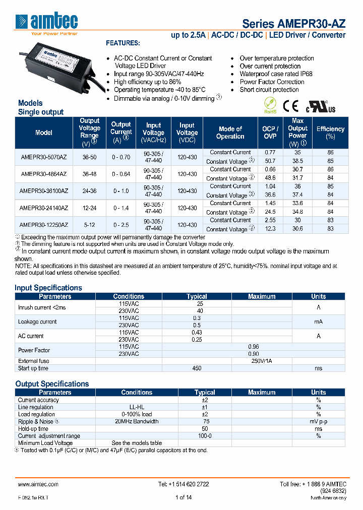 AMEPR30-AZ13_6350160.PDF Datasheet