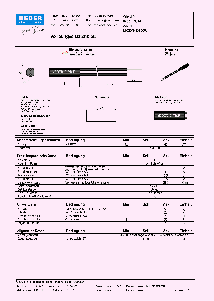 MK20-1-E-100WDE_6356546.PDF Datasheet