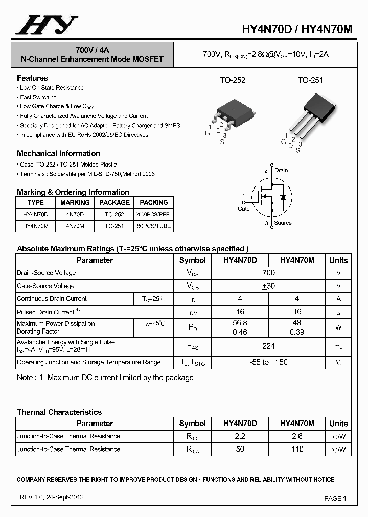 HY4N70D_6364541.PDF Datasheet