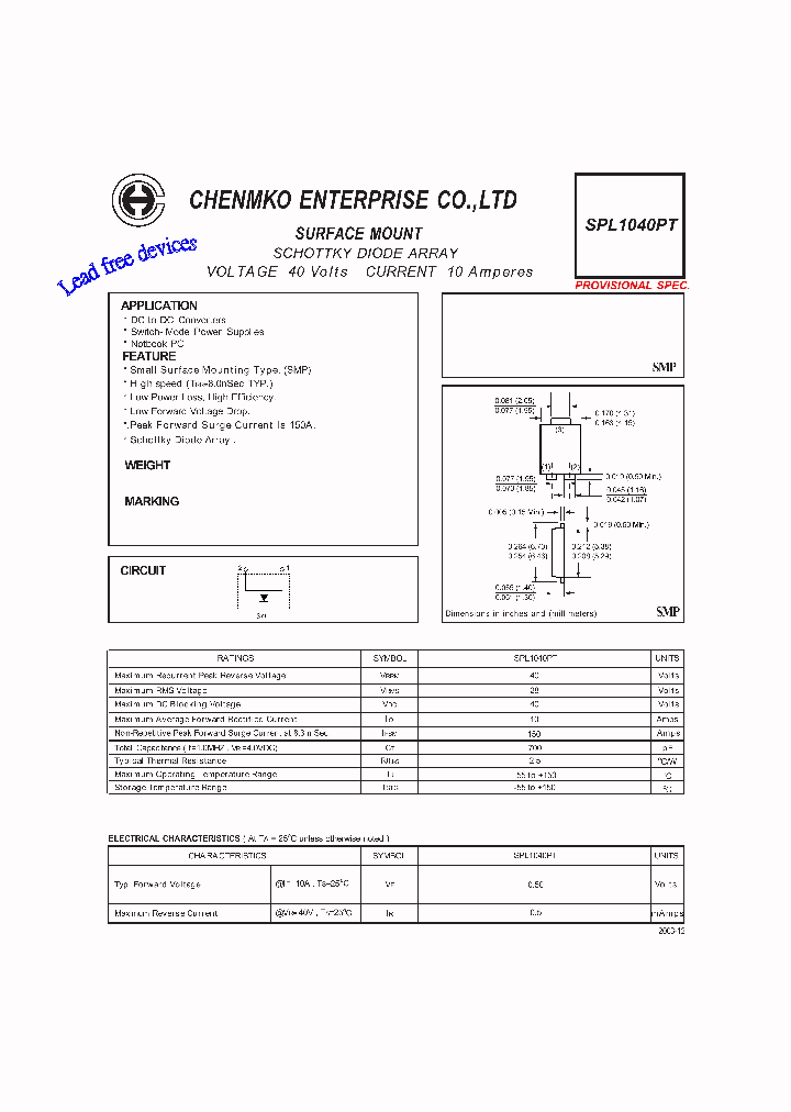 SPL1040PT_6377148.PDF Datasheet