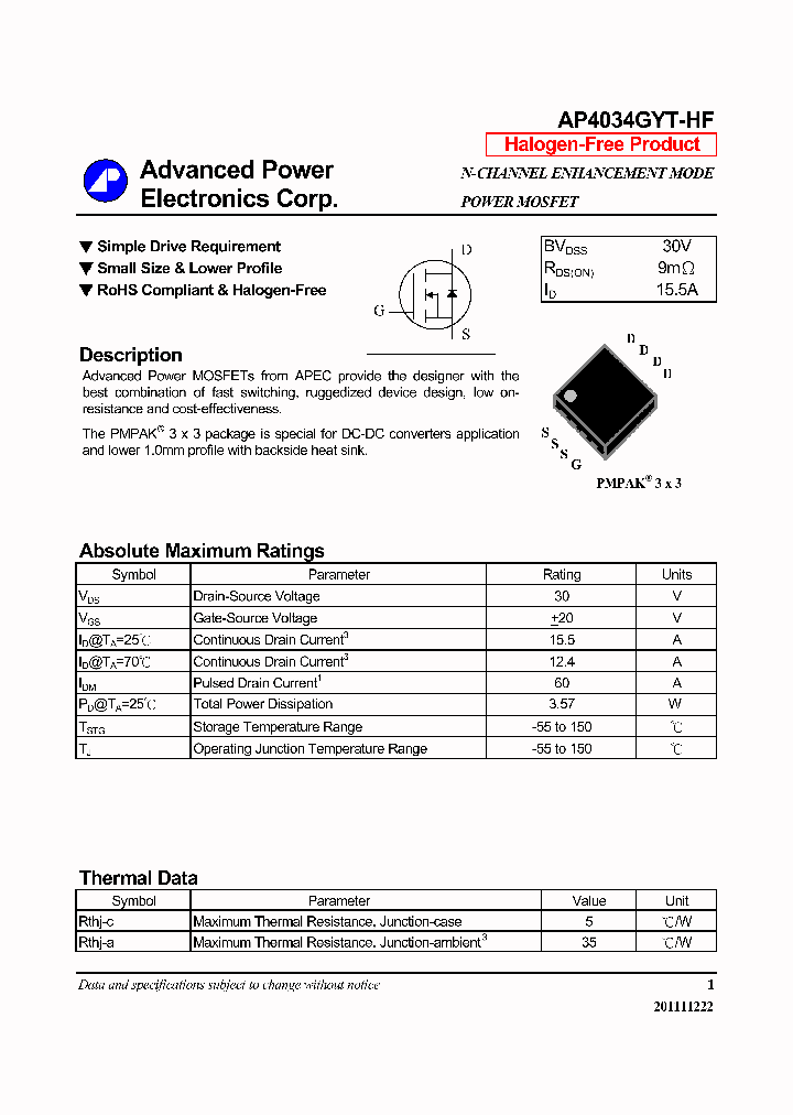 AP4034GYT-HF_6386143.PDF Datasheet