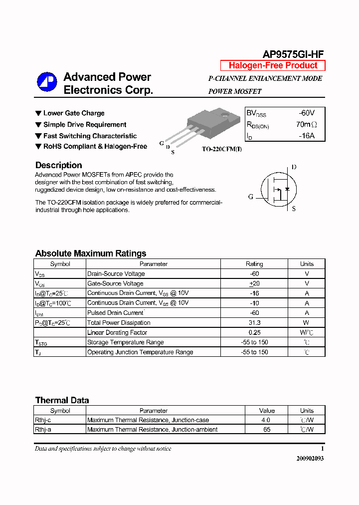 AP9575GI-HF_6386451.PDF Datasheet