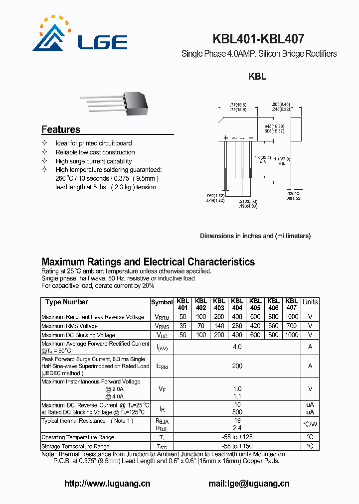 KBL405_6386984.PDF Datasheet