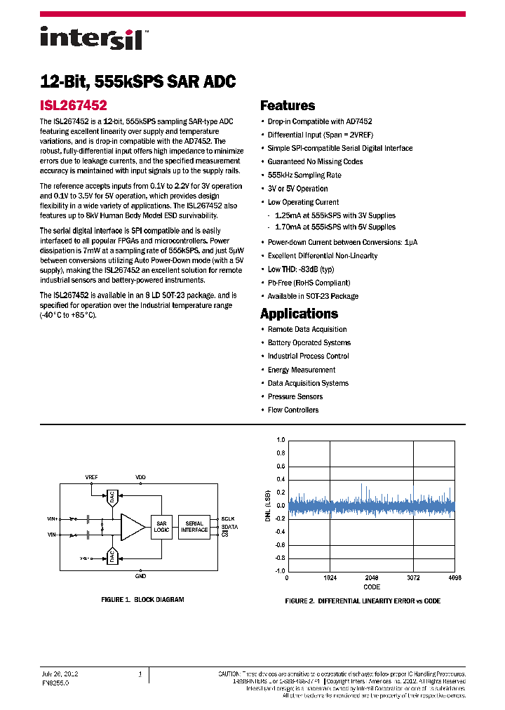 ISL267452IHZ-T7A_6405500.PDF Datasheet