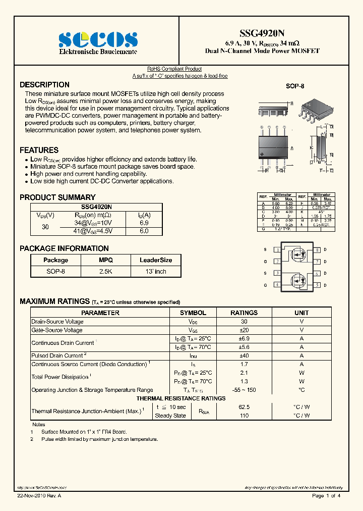 SSG4920N_6405934.PDF Datasheet