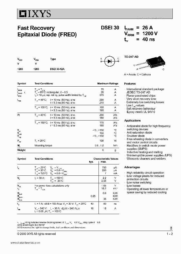DSEL30_6431647.PDF Datasheet