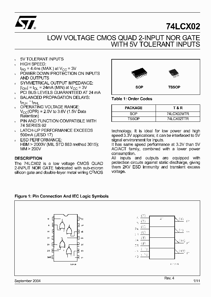 74LCX02_6434544.PDF Datasheet