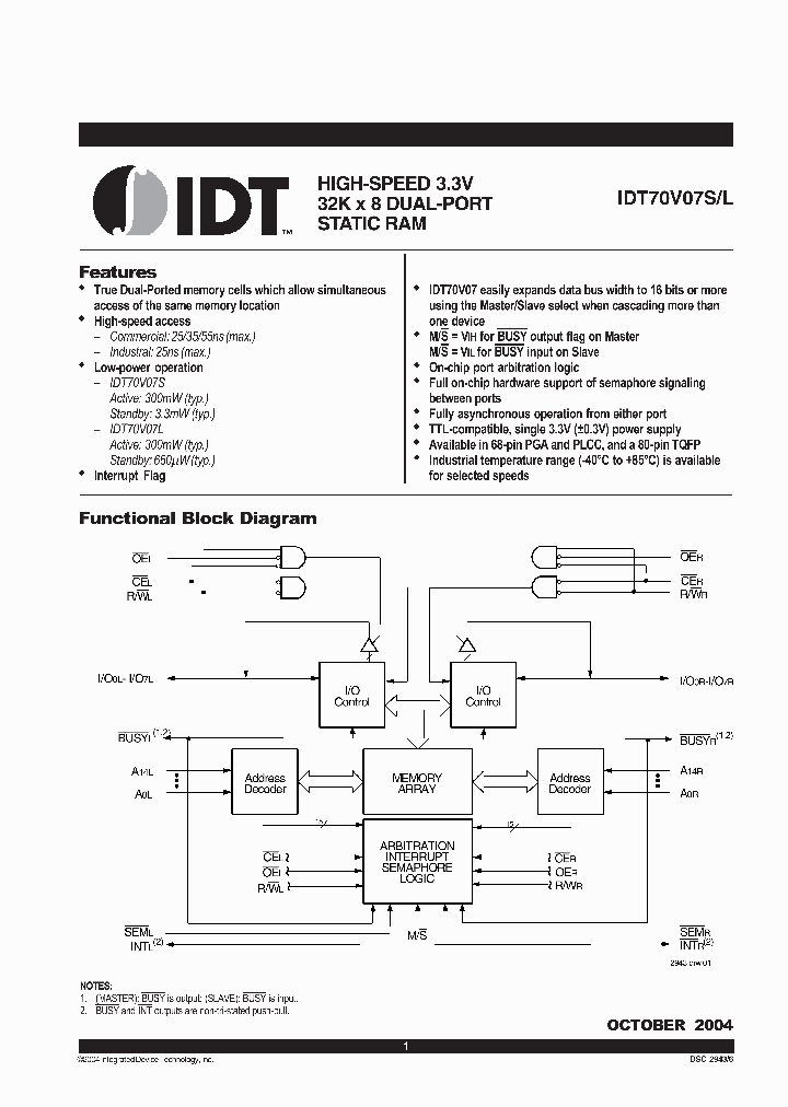 IDT70V07L25PFI_6460750.PDF Datasheet