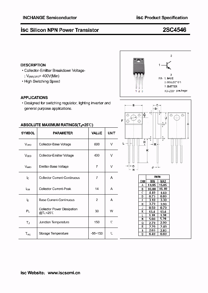 2SC4546_6483266.PDF Datasheet
