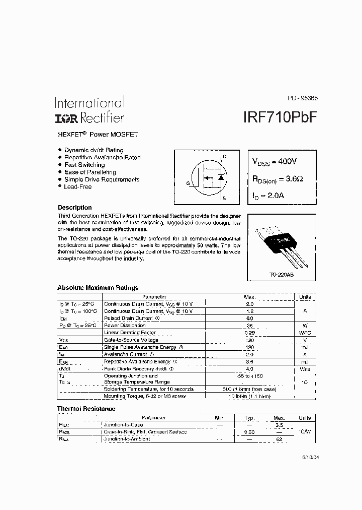 IR710PBF_6512239.PDF Datasheet