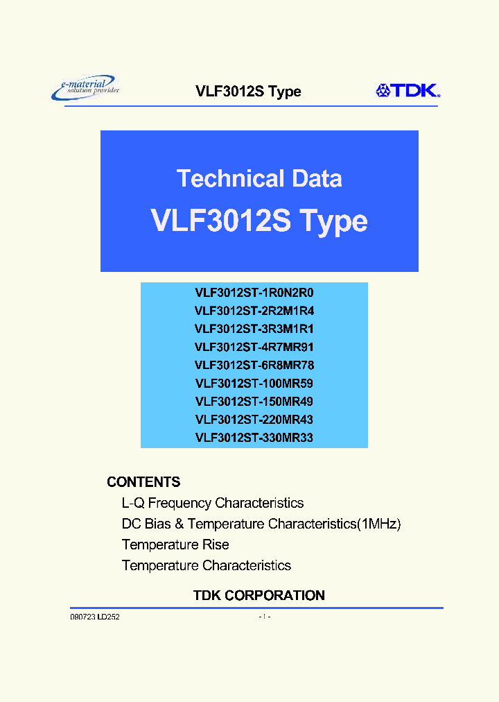 VLF3010ST-100MR53_6514997.PDF Datasheet