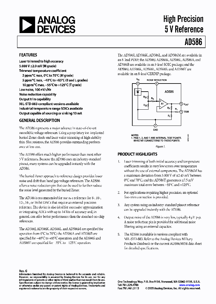 AD586MNZ1_6518840.PDF Datasheet