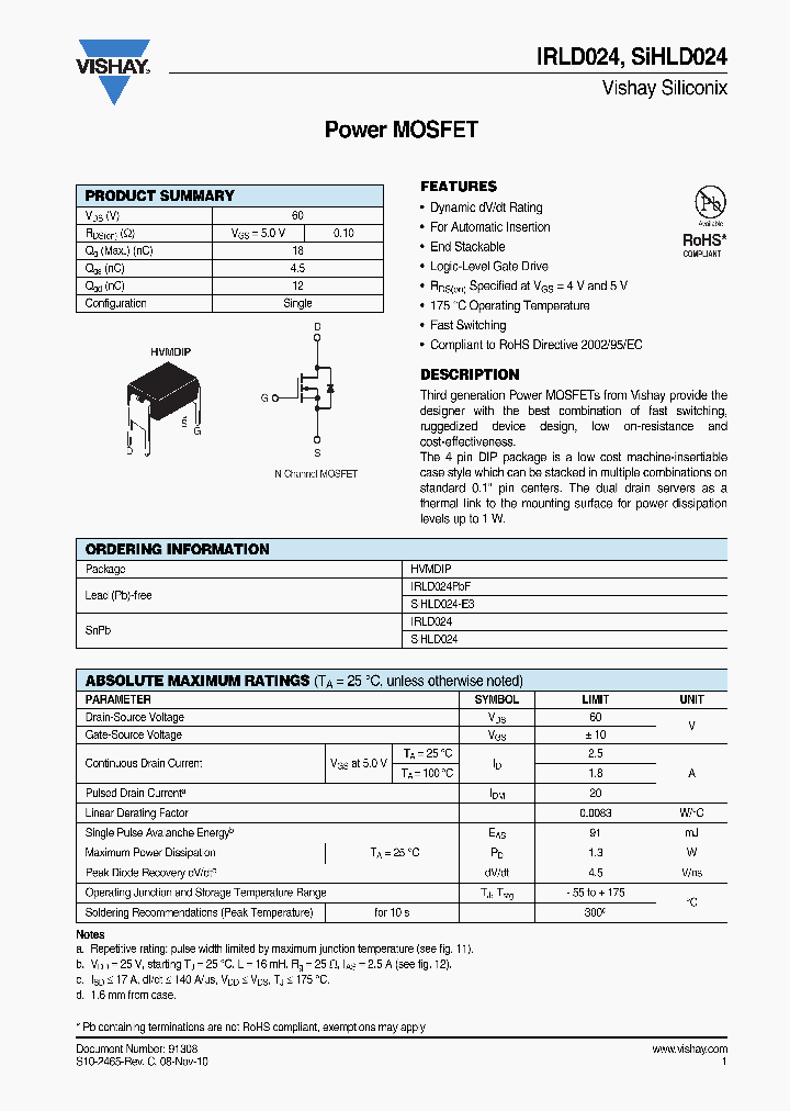 IRLD02410_6521502.PDF Datasheet