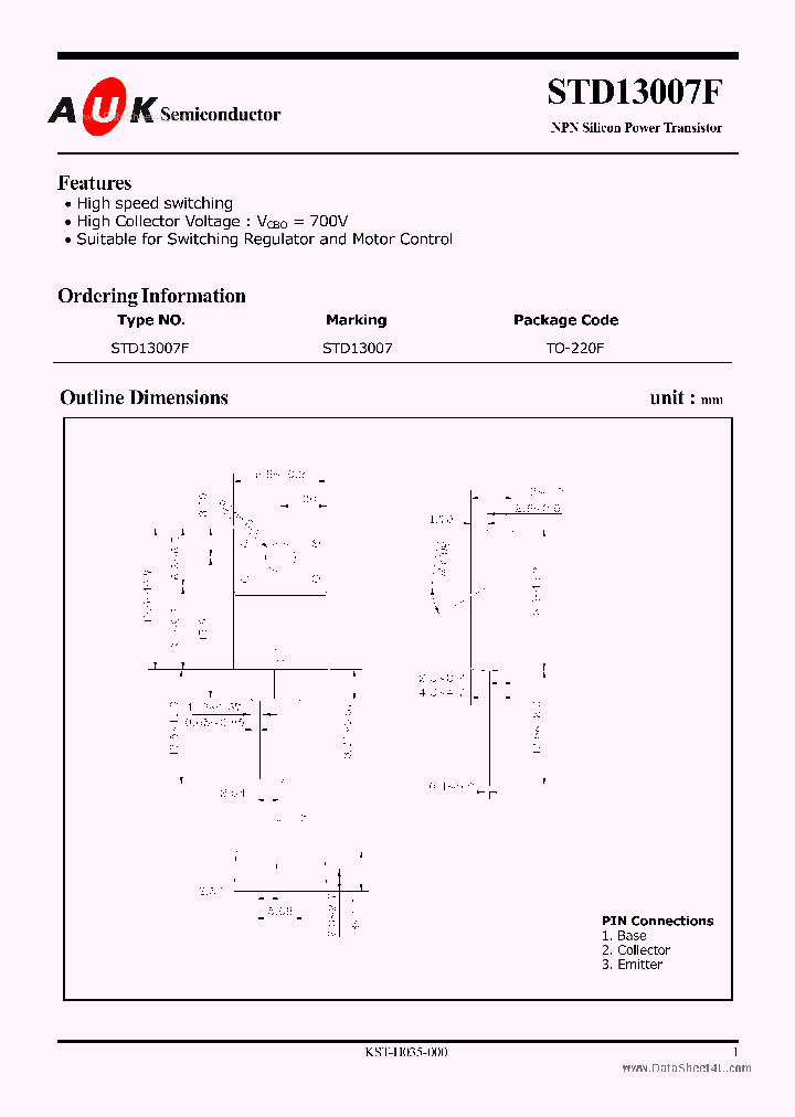 D13007_6525431.PDF Datasheet Download --- IC-ON-LINE