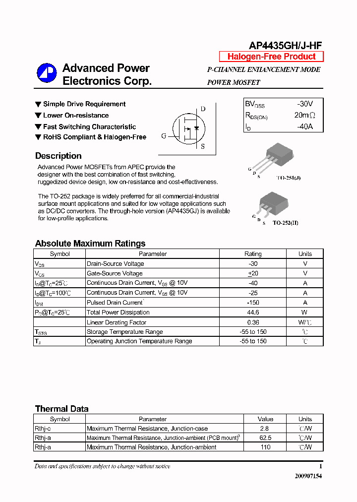 AP4435GH-HF_6528813.PDF Datasheet