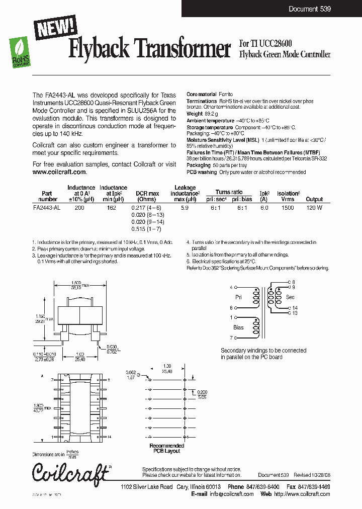 FA2443-AL_6557125.PDF Datasheet