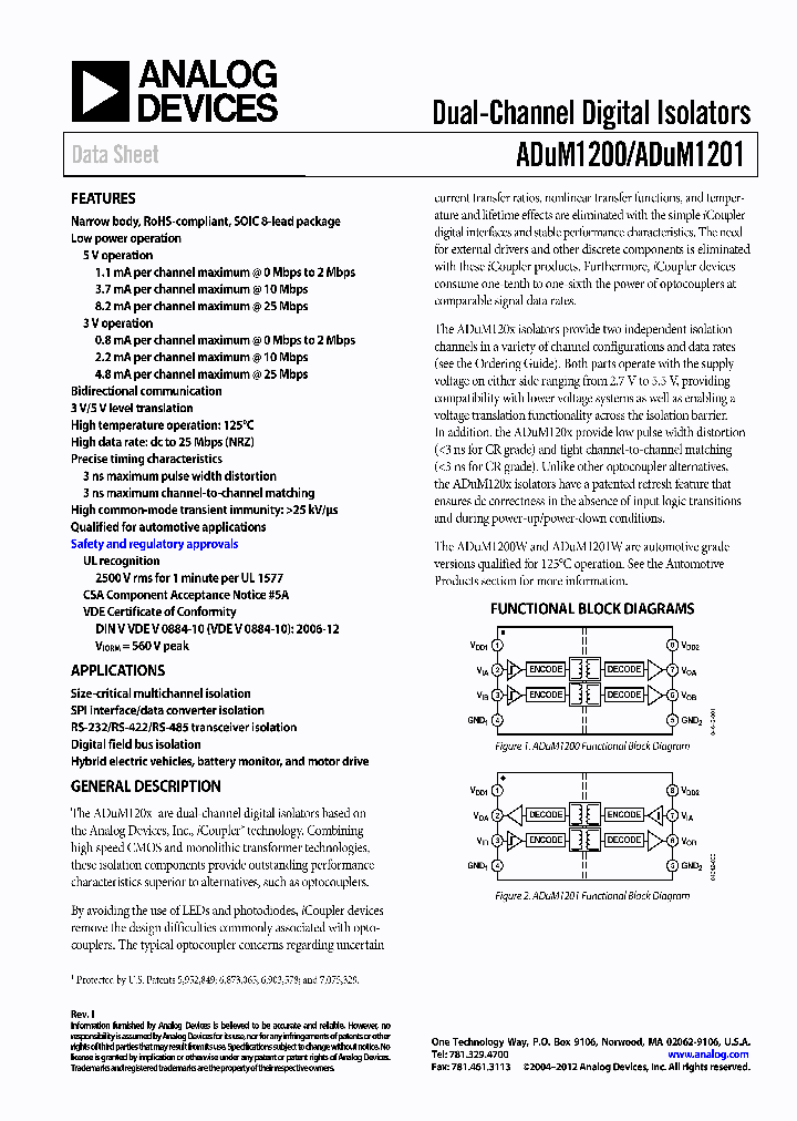 ADUM1201WSRZ-RL7_6590915.PDF Datasheet