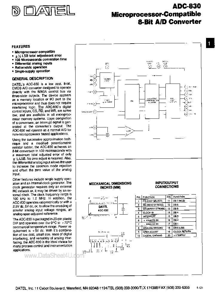 ADC830_6593839.PDF Datasheet Download