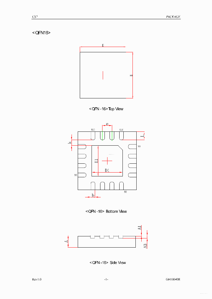 QFN16_6597923.PDF Datasheet Download --- IC-ON-LINE