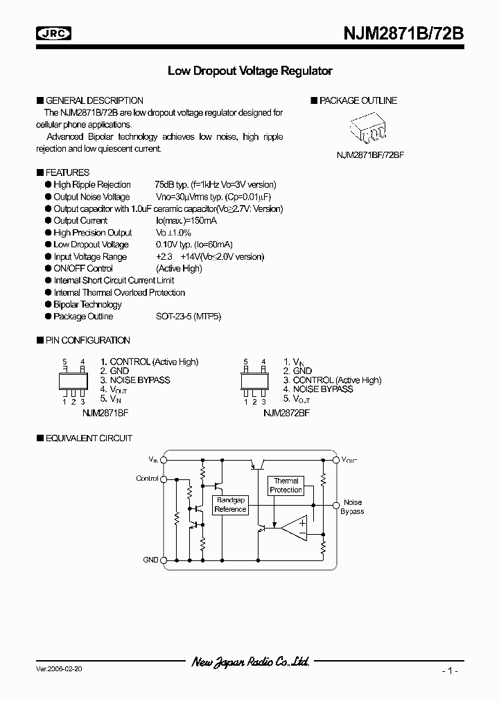 NJM287BF34_6600253.PDF Datasheet