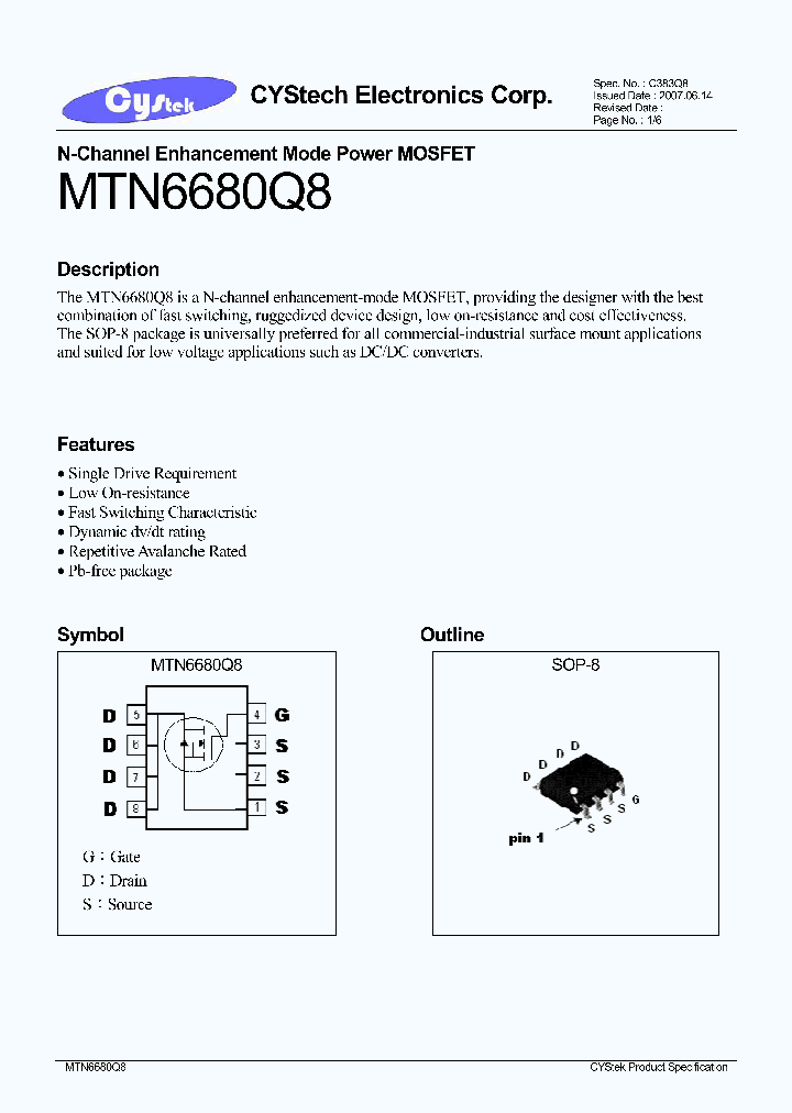 MTN6680Q8_6600513.PDF Datasheet