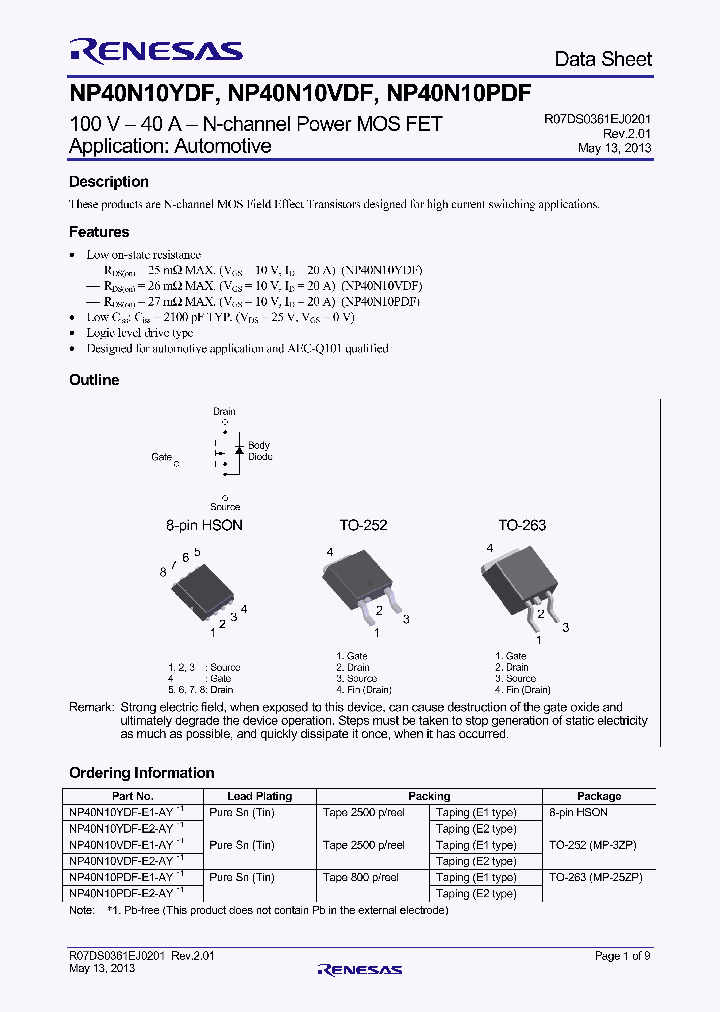 NP40N10PDF_6606955.PDF Datasheet