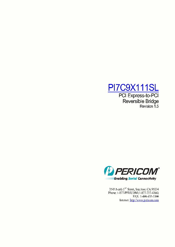 PI7C9X111SLBFDE_6607453.PDF Datasheet