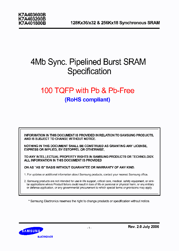 K7A403600B06_6608810.PDF Datasheet