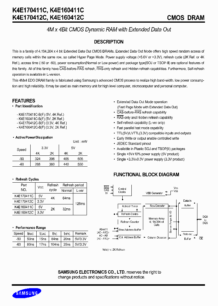 K4E170411C-FC50_6609981.PDF Datasheet
