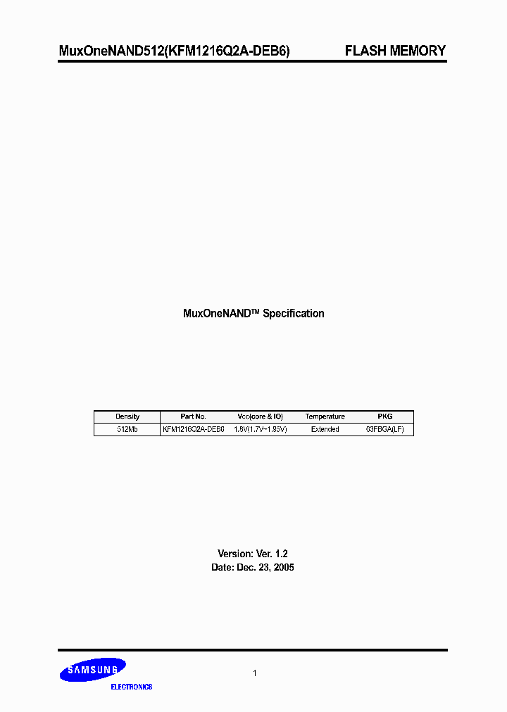 KFM1216Q2A-DEB50_6609683.PDF Datasheet