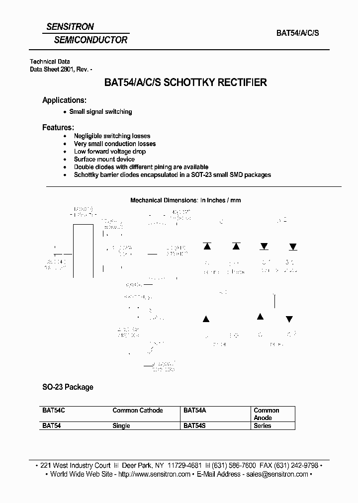 BAT54C_6624923.PDF Datasheet