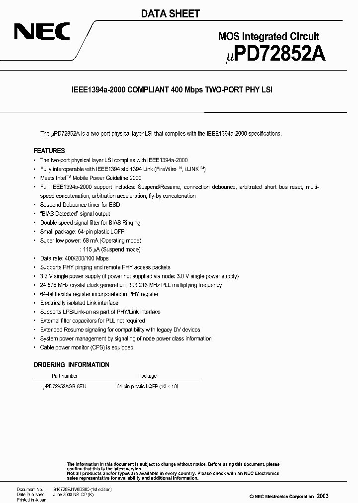 UPD72852AGB-8EU-A_6624748.PDF Datasheet
