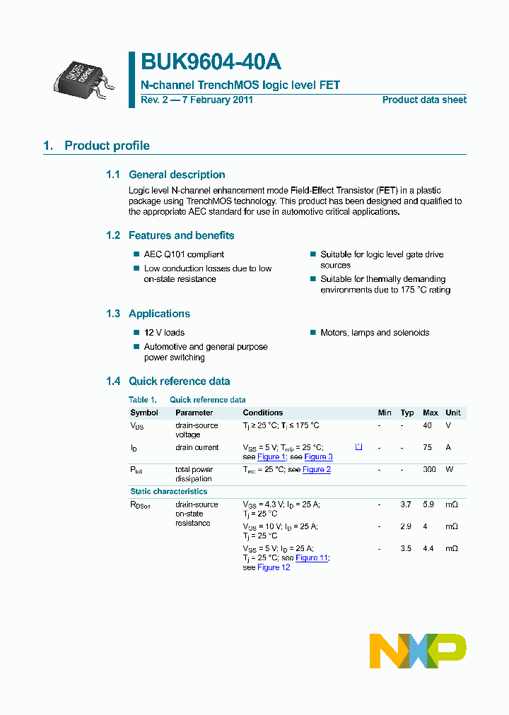 BUK9604-40A_6628226.PDF Datasheet