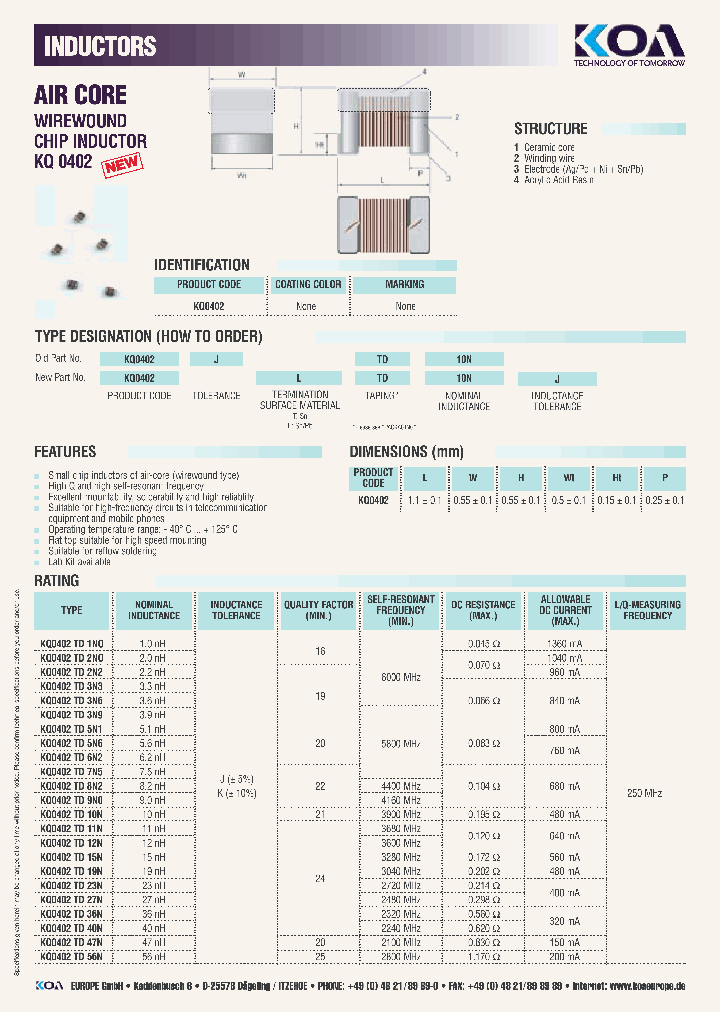 KQ0402JTD40N_6638904.PDF Datasheet