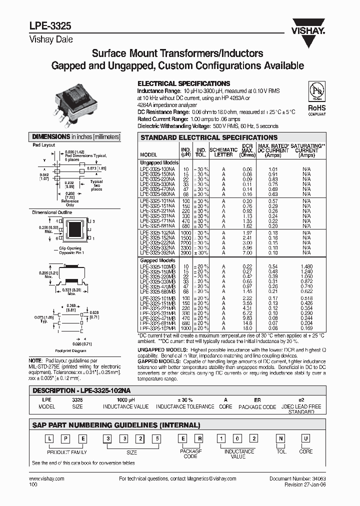 LPE3325150MB_6656747.PDF Datasheet