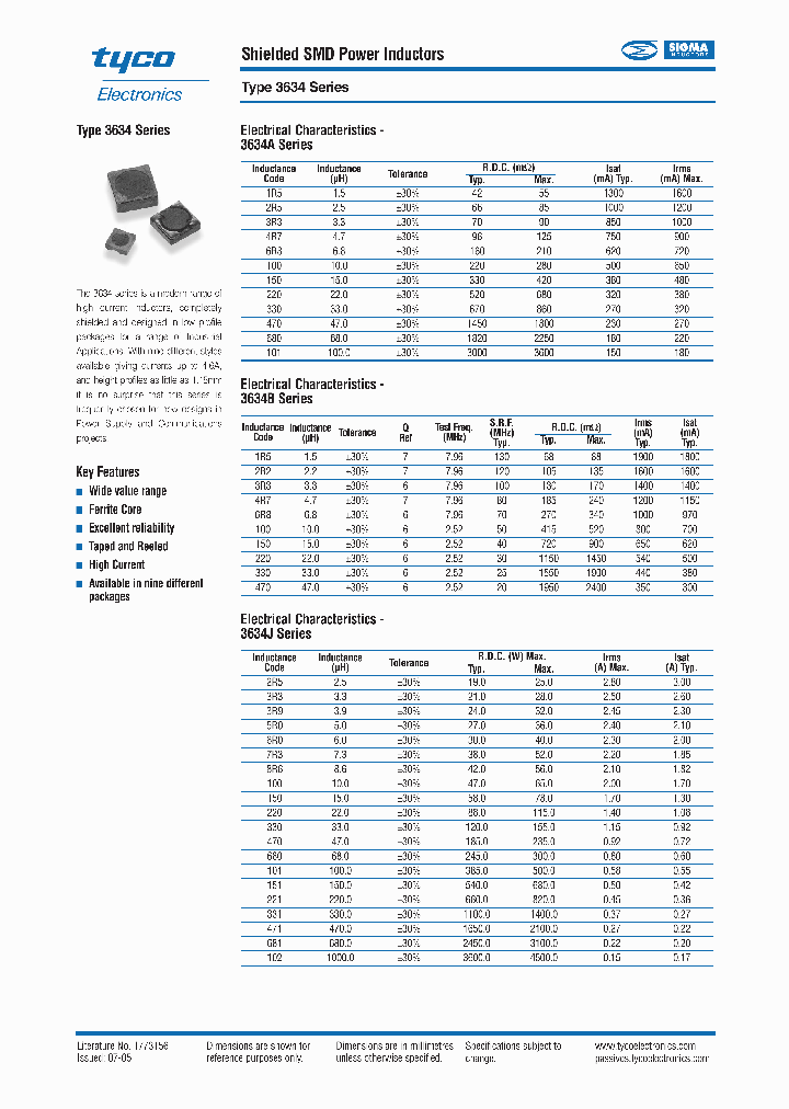 3634B1R5N_6658543.PDF Datasheet