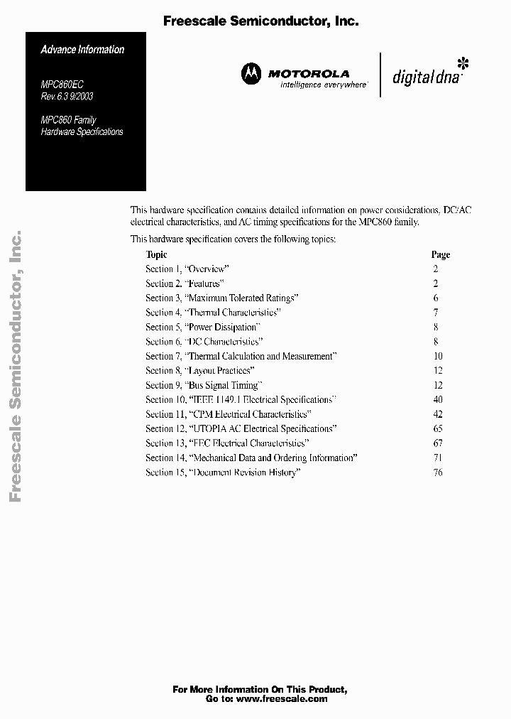 XPC860TZP80D3_6662087.PDF Datasheet