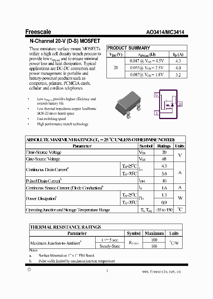 AO3414_6824103.PDF Datasheet