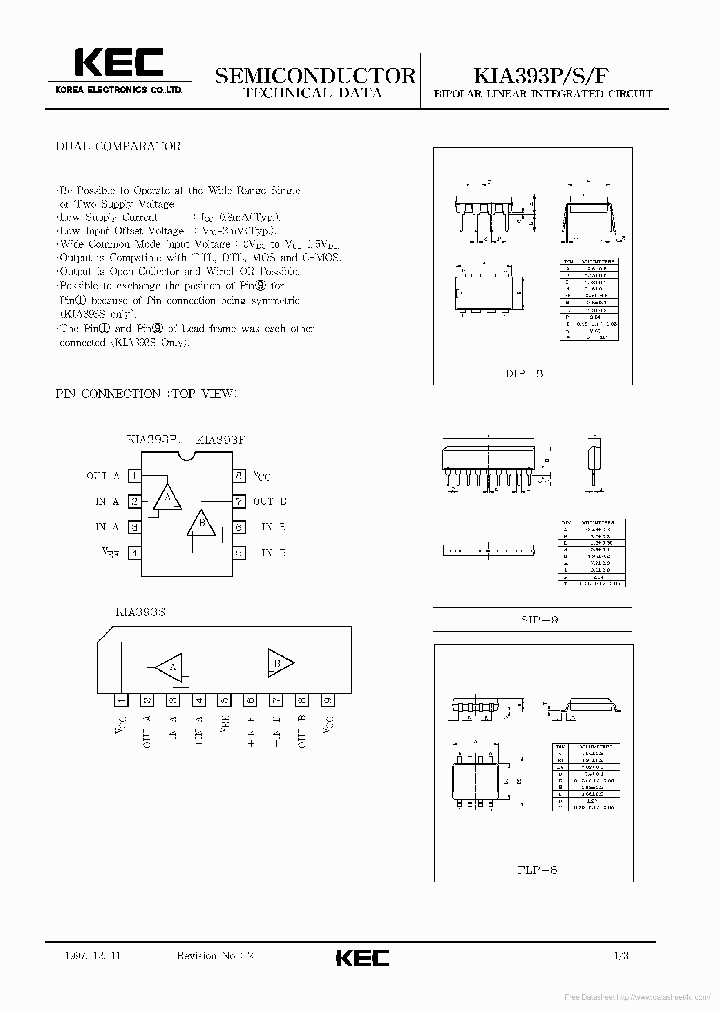 A393F_6834328.PDF Datasheet Download --- IC-ON-LINE