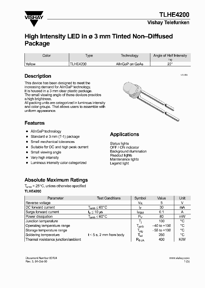 TLHE4200_6672968.PDF Datasheet