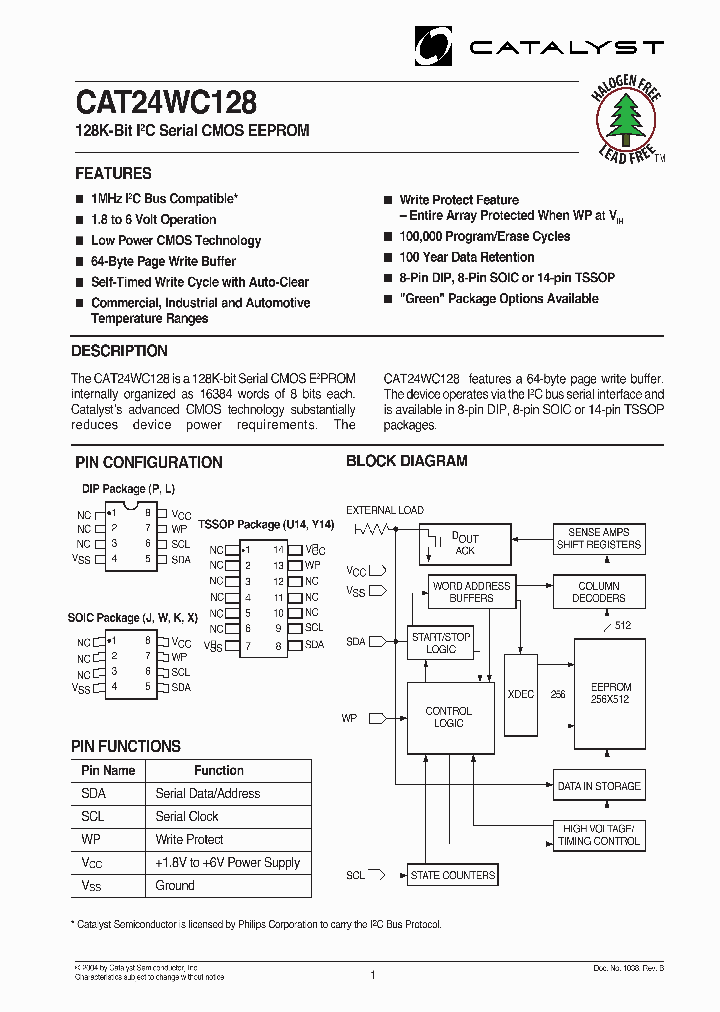 CAT24WC128X-18_6671910.PDF Datasheet