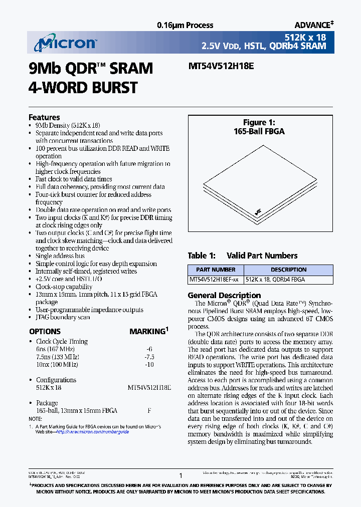 MT54V512H18EF-10_6677174.PDF Datasheet