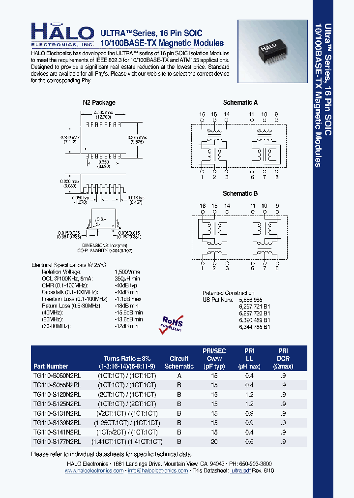 HALOELECTRONICSINC-TG110-S050N2RL_6690140.PDF Datasheet
