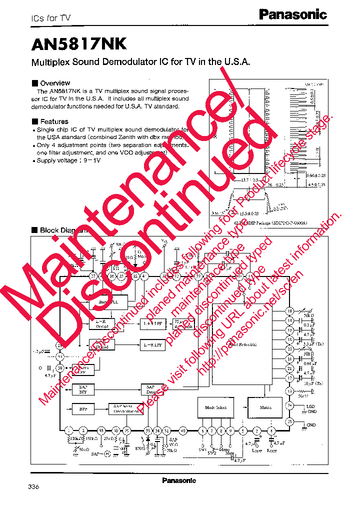 AN5817NK_6684090.PDF Datasheet