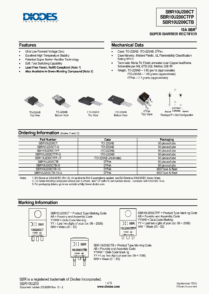SBR10U200CTB-13-G_6689885.PDF Datasheet