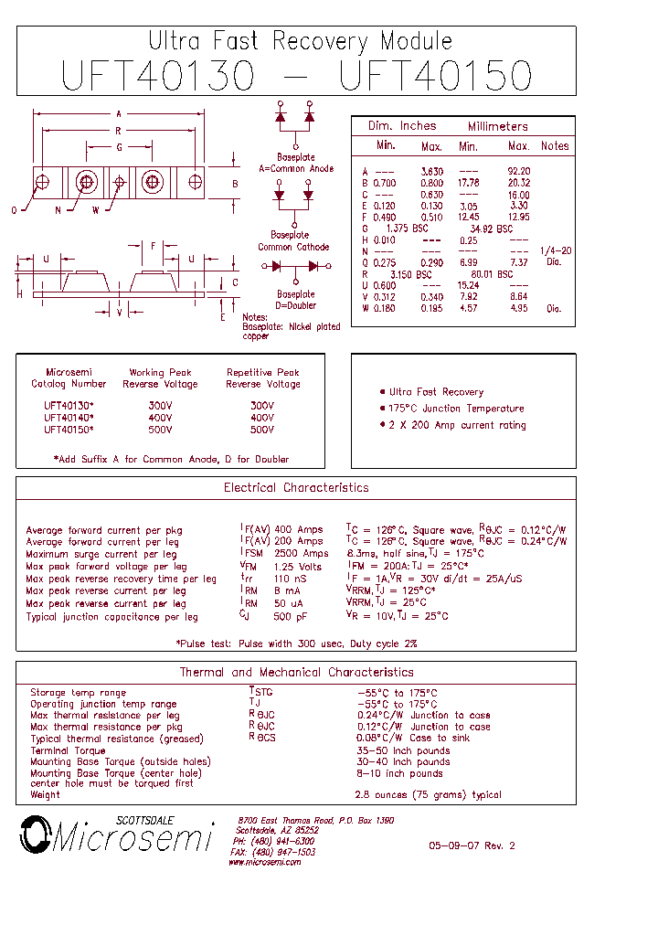 UFT40130A_6694735.PDF Datasheet