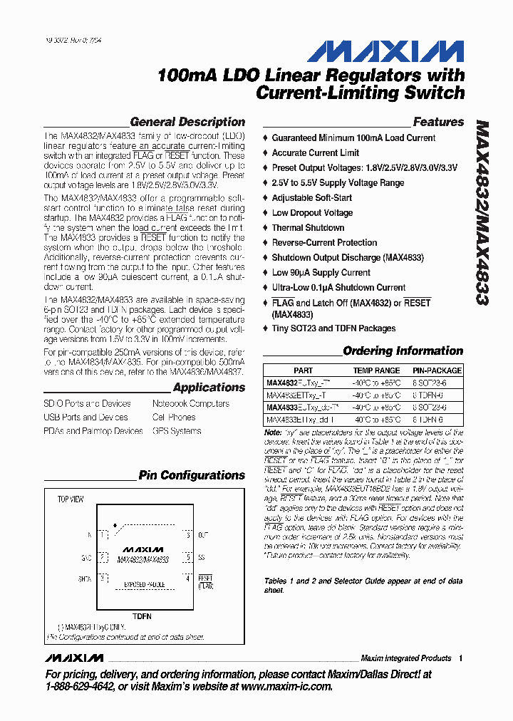 MAX4833ETT28BD3_6703974.PDF Datasheet