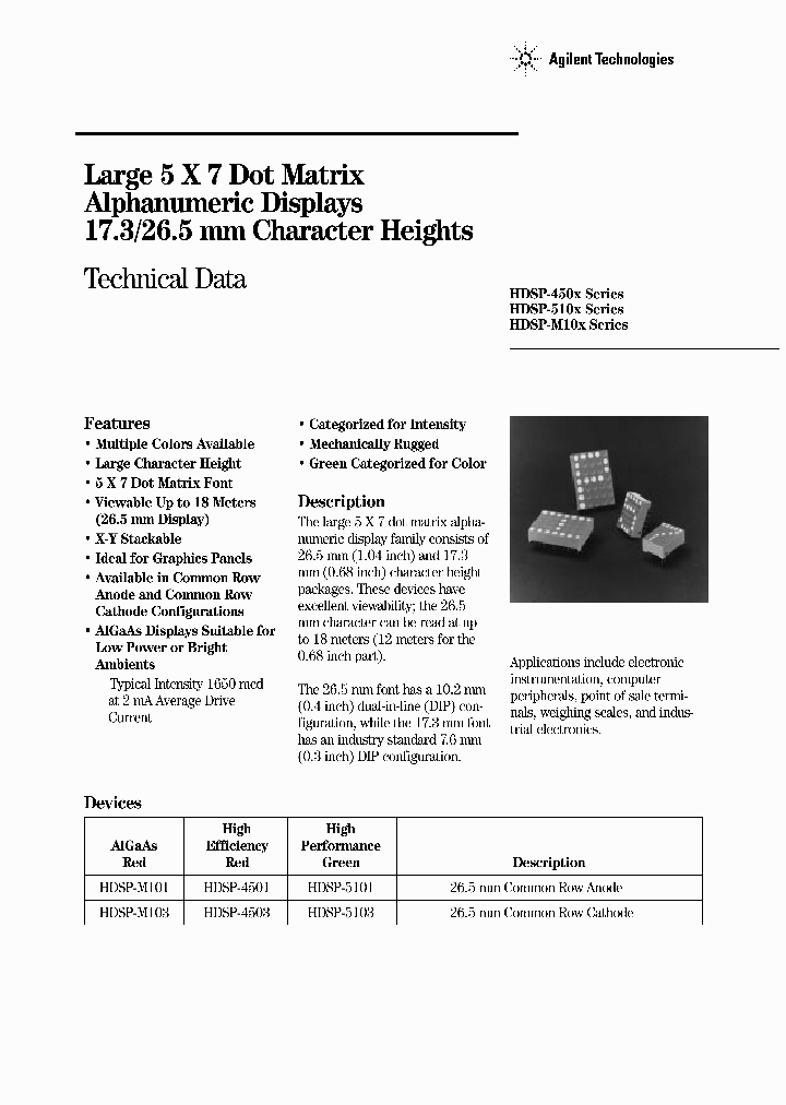 HDSP-M103_6707647.PDF Datasheet