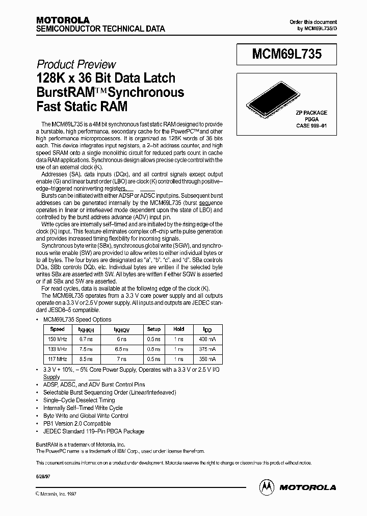MCM69L735ZP7_6712605.PDF Datasheet