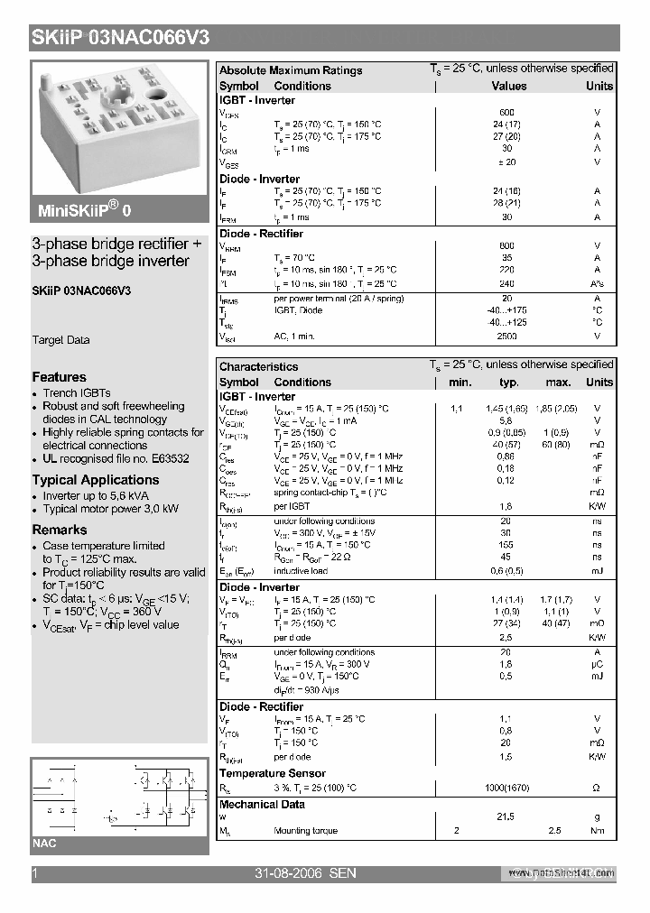 SKIIP03NAC066V3_6936326.PDF Datasheet